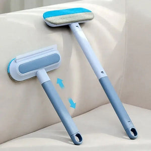 4 In 1 Window Washer Kit, Multifunctional Mesh Screen Brush, Washable Household Cleaning Accessories, Multipurpose Magic Scrubber Brush, Double Sided Detachable Window Cleaner Tool