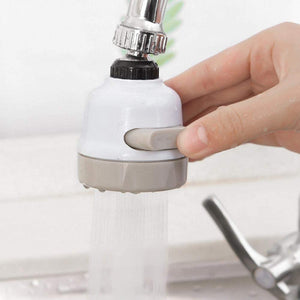 Water Saving Faucet, 360˚ Degree Kitchen Rotatable Faucet Sprayer, Head Universal Anti Splash Tap Booster