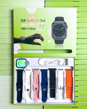 **D9 Ultra Smart Watch Series 9 – 2.09″ Fitness & Sport Smartwatch with Bluetooth Calling (Random Color)**D9 Ultra Smart Watch Series 9