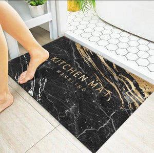Nordic Floor Mat, Printed Floor Mats, Home Entrance Rugs Doormats, Household Anti-slip Floor Mat, Toilet And Bath Kitchen Floor Mats, Quick Drying Foot Mat, Washable Boho Floor Mats