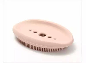 Double Sided Flexible Soap Holder, Flexible Multifunctional Bathroom Kitchen Soap Dish, Cleaning Brush Soap Storage Box