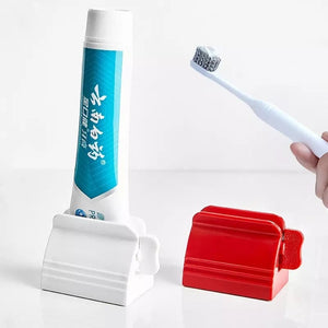 Toothpaste Tube Squeezer Roller, Multifunctional Tube Holder, Rotate Plastic Squeezer Roller, Manual Extruder Toothpaste Clip