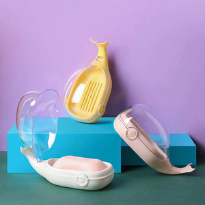 Whale Drain Soap Holder, Bathroom Soap Container Case