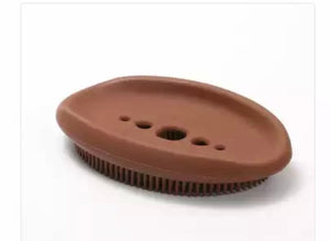 Double Sided Flexible Soap Holder, Flexible Multifunctional Bathroom Kitchen Soap Dish, Cleaning Brush Soap Storage Box
